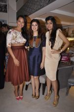 Sonakshi Sinha, Twinkle Khanna at Laila Singh showcases her new collection at Twinkle Khanna